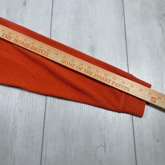 Lululemon All Yours Crew Sweatshirt Womens 6 Orange Heathered Brick Bubble Dot - Picture 11 of 12